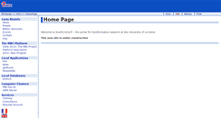 Desktop Screenshot of bioinfo.loria.fr