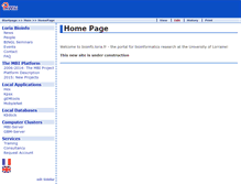 Tablet Screenshot of bioinfo.loria.fr