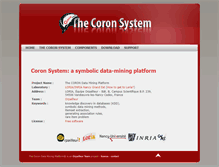 Tablet Screenshot of coron.loria.fr