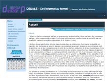 Tablet Screenshot of dedale.loria.fr