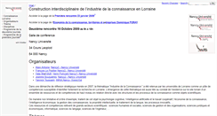 Desktop Screenshot of incolor09.loria.fr