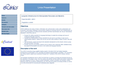 Desktop Screenshot of lirics.loria.fr