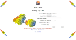 Desktop Screenshot of hexserver.loria.fr