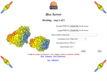 Tablet Screenshot of hexserver.loria.fr