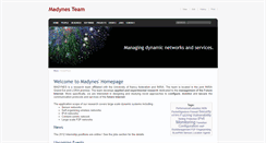 Desktop Screenshot of madynes.loria.fr