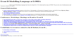 Desktop Screenshot of eventb.loria.fr