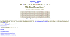 Desktop Screenshot of locomat.loria.fr