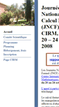 Mobile Screenshot of jncf2008.loria.fr