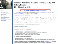 Tablet Screenshot of jncf2008.loria.fr