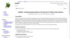 Desktop Screenshot of cassis.loria.fr