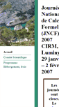 Mobile Screenshot of jncf2007.loria.fr